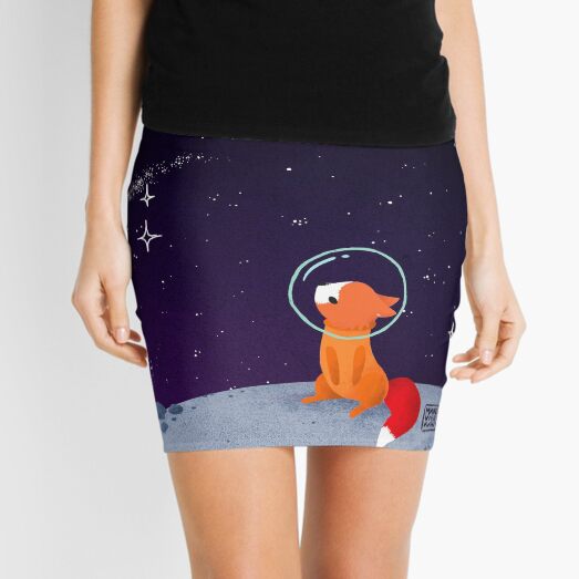 Somewhere Out There Mini Skirt