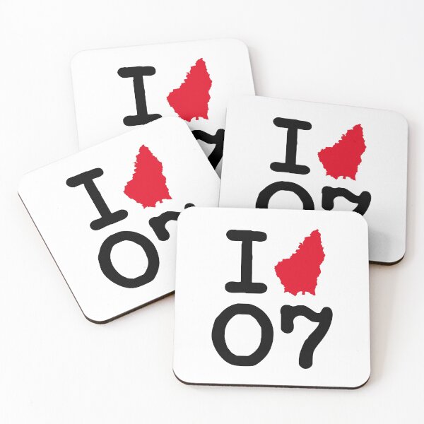 Item preview, I LOVE 07 - I love Ardèche designed and sold by YOstickers.