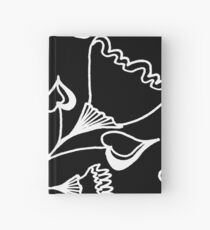 Folk Art in Schwarz Weiß Notizbuch