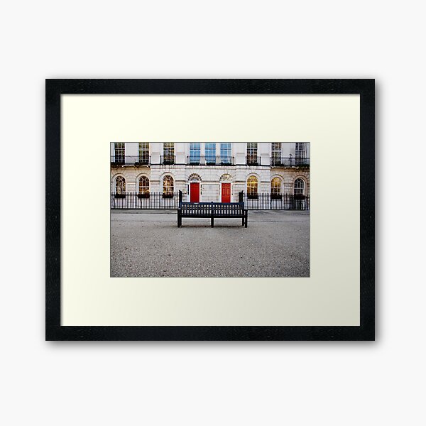 Fitzroy Square, Autumn 2009 Framed Art Print
