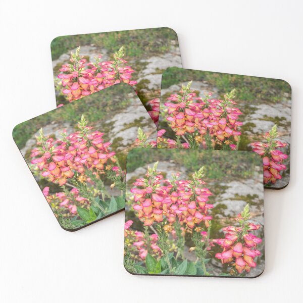 Item preview, Living Coral Coloured Flowers Refreshed by Summer Rain designed and sold by Georgia Mizuleva.