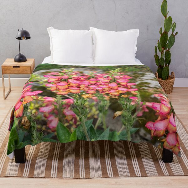 Item preview, Living Coral Coloured Flowers Refreshed by Summer Rain designed and sold by Georgia Mizuleva.
