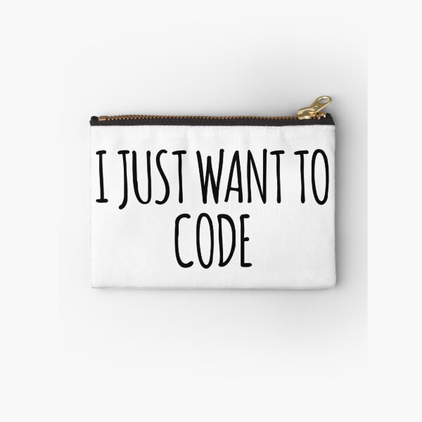 Item preview, I Just Want To Code designed and sold by the-elements.