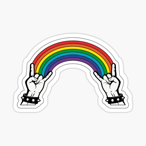 Pastel Rainbow - Rainbow - Sticker