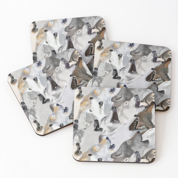 Item preview, Howling Wolves designed and sold by Amy Hadden.
