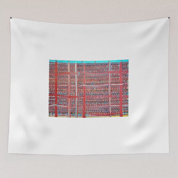 Item preview, Great red grandstand designed and sold by Diego Manuel Rodriguez.