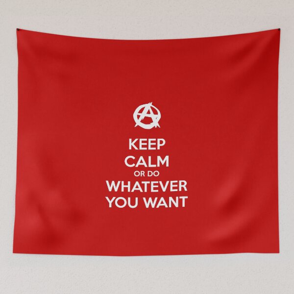 Aperçu de l'œuvre Keep Calm or Do Whatever You Want créée et vendue par Anton Ogzon.