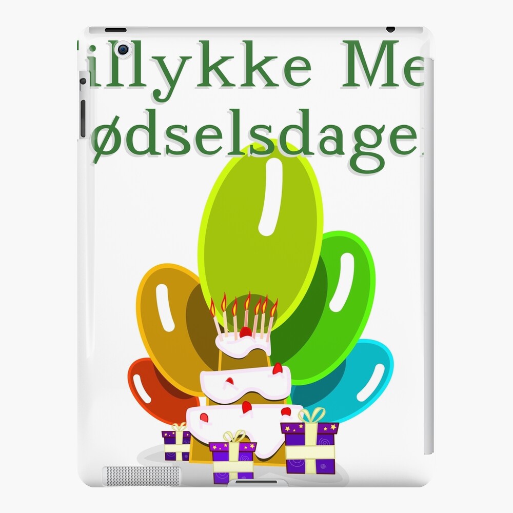 "Alles Gute zum Geburtstag auf Dänisch Tillykke Med Fødselsdagen