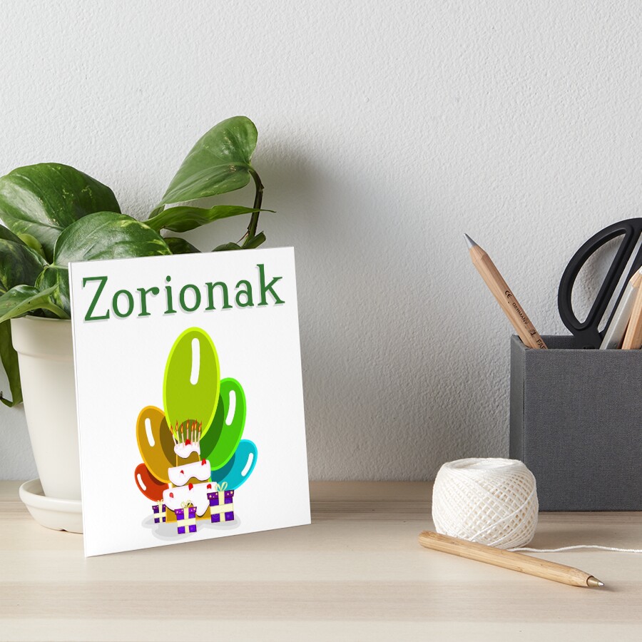 Impression Artistique Joyeux Anniversaire En Basque Zorionak Par Jcseijo Redbubble Impression Artistique Joyeux Anniversaire En Basque Zorionak Par Jcseijo Redbubble