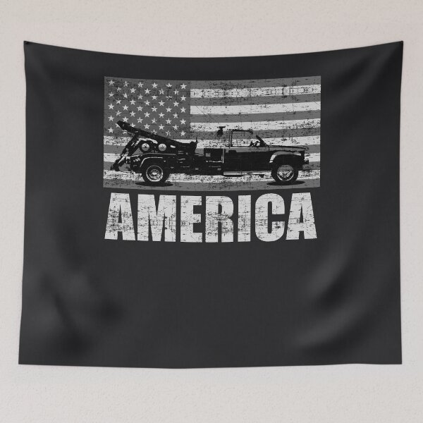 Item preview, American Tow Truck Driver | Patriotic Pick-up Design Gift designed and sold by melsens.