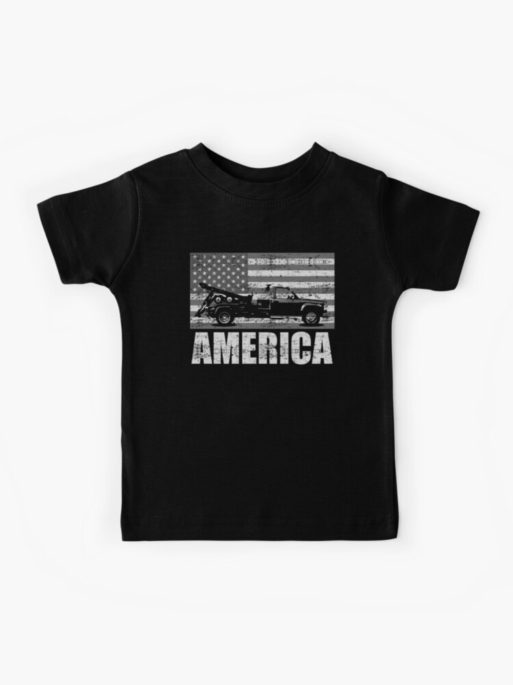 American Tow Truck Driver | Patriotic Pick-Up T-Shirt Gift American Tow Truck Driver | Patriotic Pick-Up T-Shirt Gift