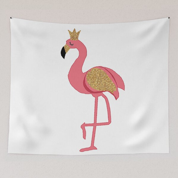 Artikelvorschau, Flamingo Sparkle Pink Design entworfen und verkauft von printingmotion.