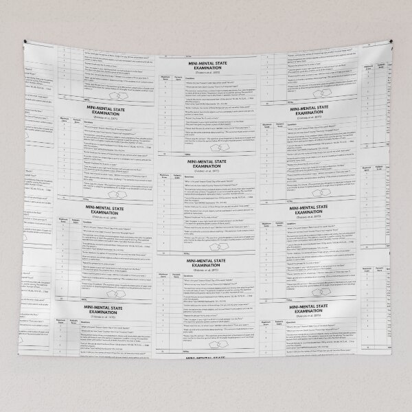 Item preview, Neuropsychology: Mini-Mental State Examination designed and sold by psychometrics.
