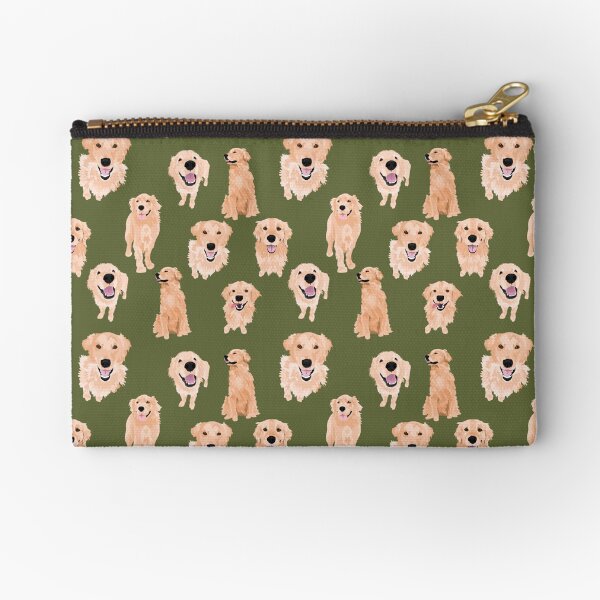 Item preview, Golden Retrievers on Olive designed and sold by ArtofACoonhound.
