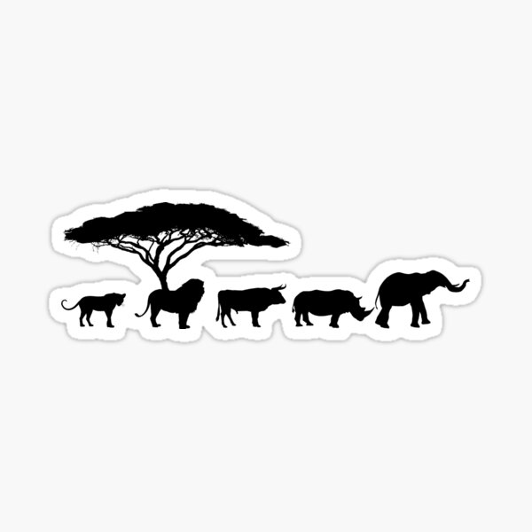 AFRICA SINGLE Sticker / Decal Set – SRC MOTO