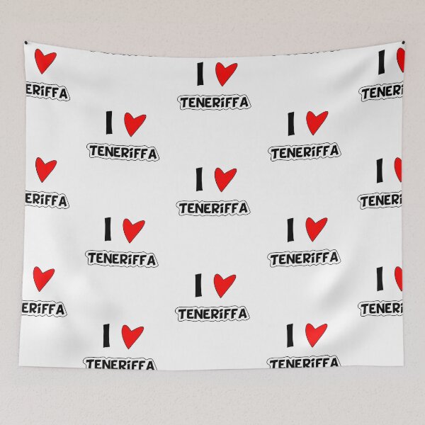 Item preview, I love Tenerife. Heart, Love, Love, Tenerife, Vacation, Dream Beach, Gift, Sun, Palm Trees, Canary Islands, Canary Islands designed and sold by dm4design.