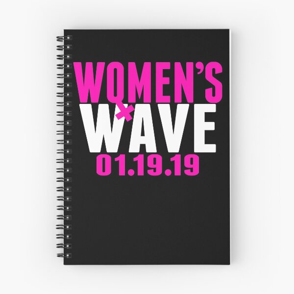 Item preview, Washington March Women's Wave 2019 T-Shirt Distrissed font designed and sold by fermo.