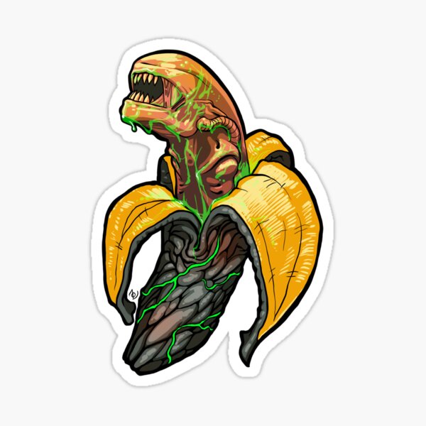 Bananamorph Sticker