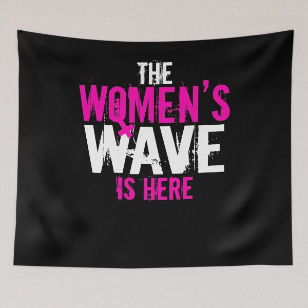 Item preview, March Women's Wave is coming 2019 T-Shirt Distrissed designed and sold by fermo.