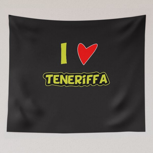 Item preview, I love Tenerife. Heart, Love, Love, Tenerife, Vacation, Dream Beach, Gift, Sun, Palm Trees, Canary Islands, Canary Islands designed and sold by dm4design.