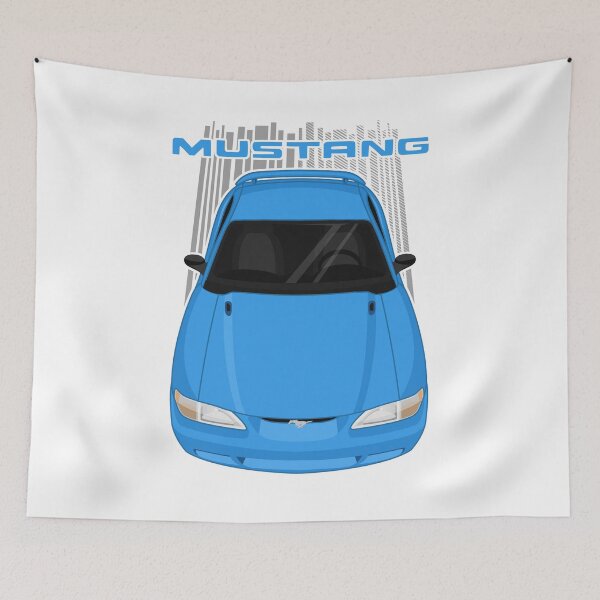 Item preview, Mustang GT 1994 to 1998 SN95 - Bright atlantic blue designed and sold by V8social.