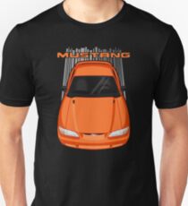 Mustang GT 1994 to 1998 SN95 - Orange bright tangerine Unisex T-Shirt