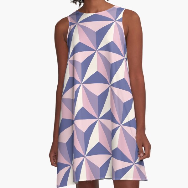 Epcot-Raumschiff Erde A-Linien Kleid