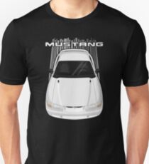 Mustang GT 1994 to 1998 SN95 - White Unisex T-Shirt