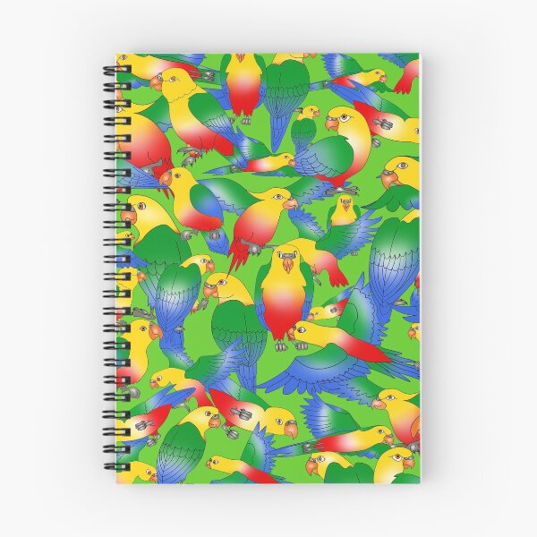 Item preview, PARROT PARROTS thistleheartprints designed and sold by Splashyarty.