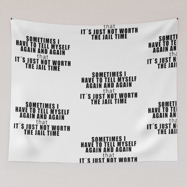 Item preview, IT´S JUST NOT WORTH THE JAIL TIME! FUNNY GIFT IDEA designed and sold by JamesandLuis.
