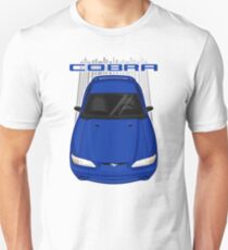 Mustang Cobra 1994 to 1998 SN95 - Blue Unisex T-Shirt