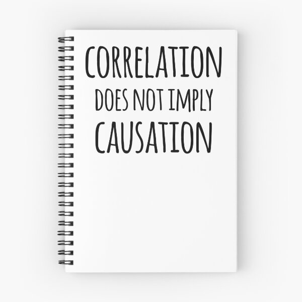 Item preview, Correlation Does Not Imply Causation- Maths and Statistics designed and sold by the-elements.