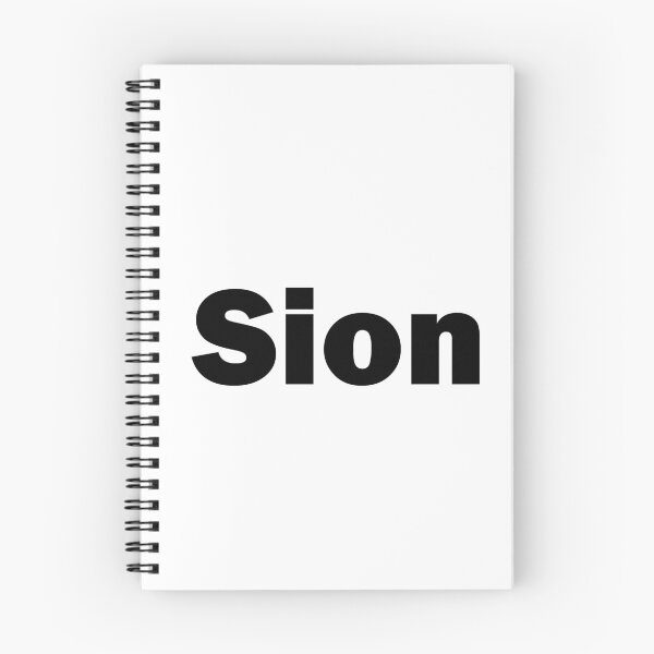 Item preview, Lettering Sion designed and sold by game2genesis.