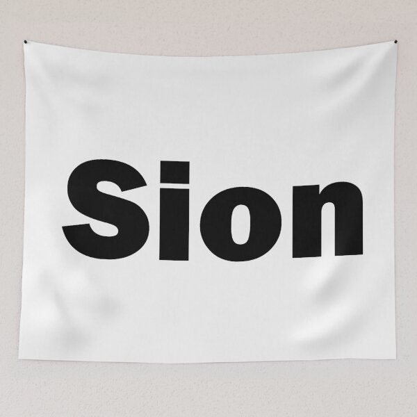 Item preview, Lettering Sion designed and sold by game2genesis.