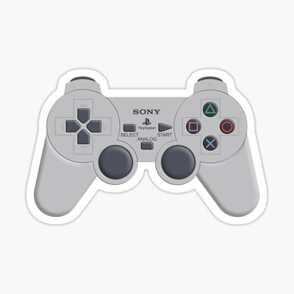 Playstation Classic Controller Sticker