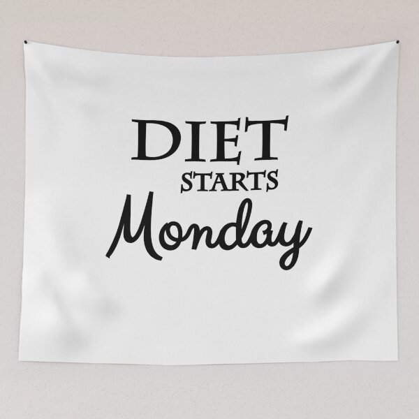 Item preview, Diet starts monday designed and sold by TrendyDesigns.