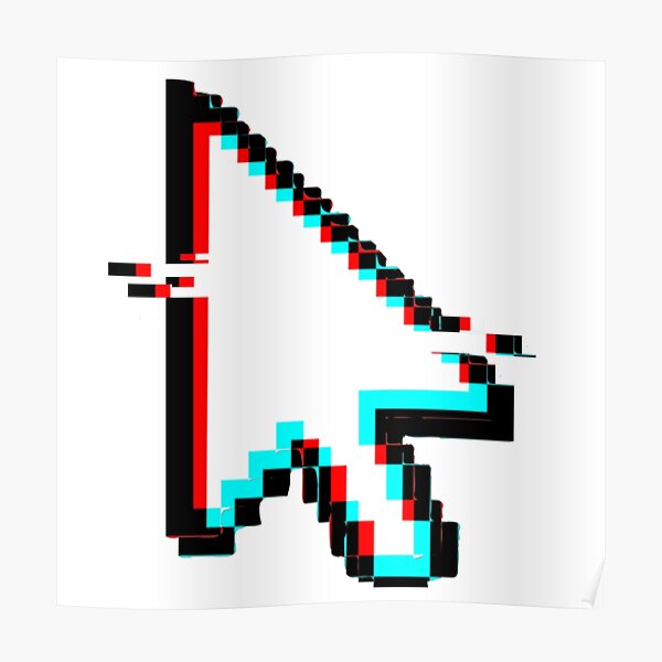 Glitch Youtube Posters Redbubble - roblox parkour cheat glitch youtube