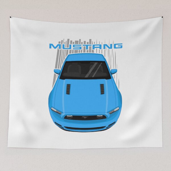 Item preview, Mustang GT 2013 to 2014 - Grabber Blue designed and sold by V8social.