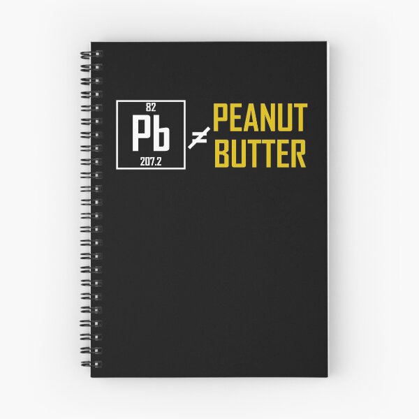 Item preview, Lead (Pb) Does Not Equal Peanut Butter- Funny Chemistry Joke designed and sold by the-elements.