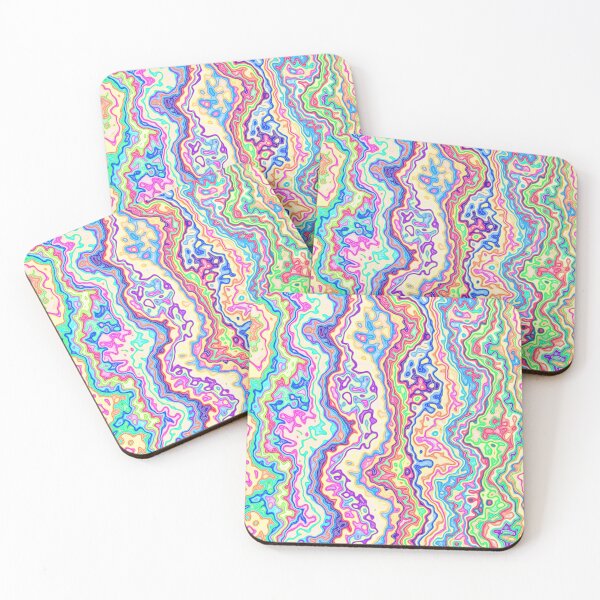 Item preview, Abstract color streams designed and sold by blackhalt.