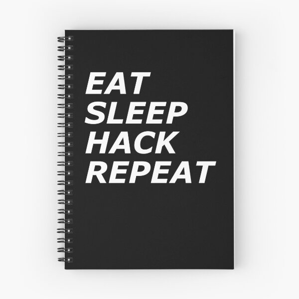 Item preview, Eat, Sleep, Hack, Repeat- Funny Computer Hacker Joke designed and sold by the-elements.
