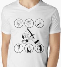 Adventure Time Men's V-Neck T-Shirt