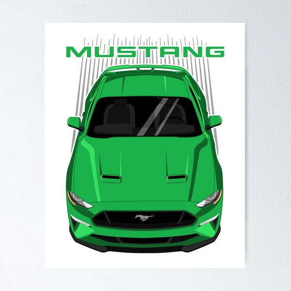 Item preview, Mustang GT 2018 to 2019 - Green designed and sold by V8social.