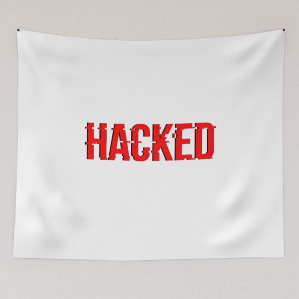 Item preview, Hacked hacker nerd computer geek designed and sold by titanosdesign.