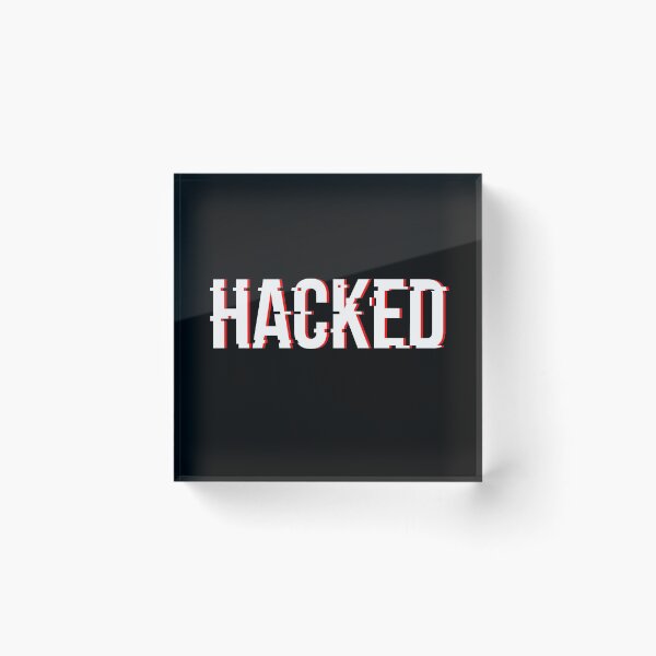 Item preview, Hacked hacker nerd computer geek designed and sold by titanosdesign.