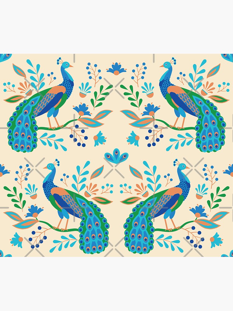 Folk Peacocks by nadyanadya