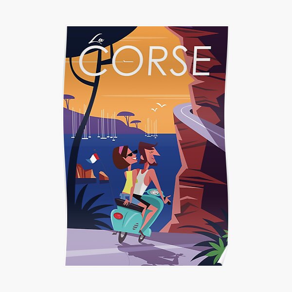 Affiche de voyage Corse Poster