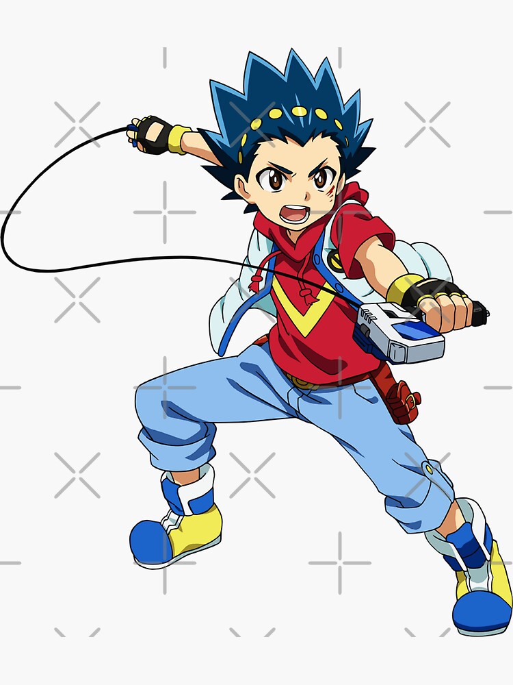 Valt Aoi Beyblade Burst QuadStrike  Sticker for Sale by