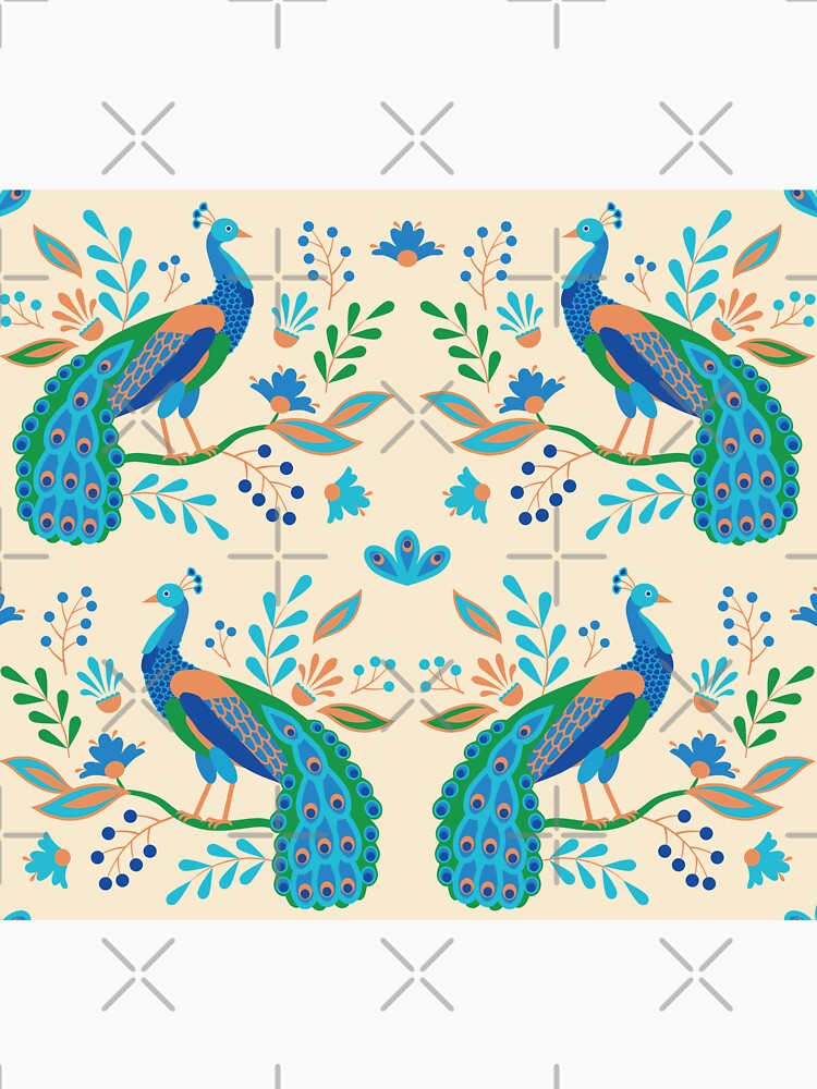 Folk Peacocks by nadyanadya