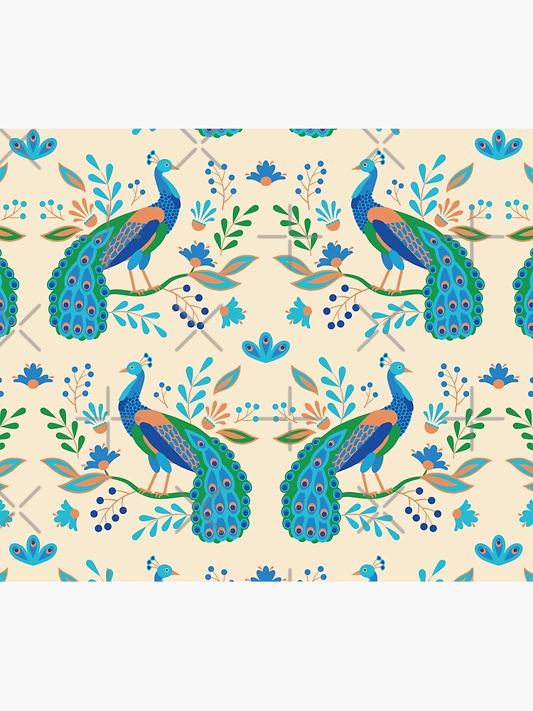Folk Peacocks by nadyanadya